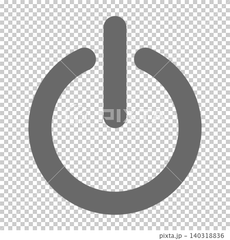 Vector power icon Vector power icon 140318836
