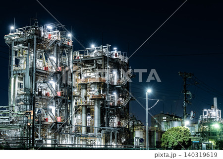 工場夜景 ~神奈川・川崎千鳥町・36~ 工場夜景 ~神奈川・川崎千鳥町・36~ 140319619