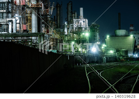 工場夜景 ~神奈川・川崎千鳥町・53~ 工場夜景 ~神奈川・川崎千鳥町・53~ 140319628