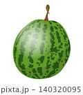 Watermelon in flat style.  140320095