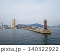 香川県のサンポート高松にある名所の灯台せとしるべ 香川県のサンポート高松にある名所の灯台せとしるべ 140322922