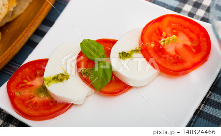 Fresh italian caprese salad Fresh italian caprese salad 140324466