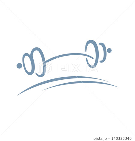 Abstract line art wave pattern in minimalist style for surface design and textile print Abstract line art wave pattern in minimalist style for surface design and textile print 140325340