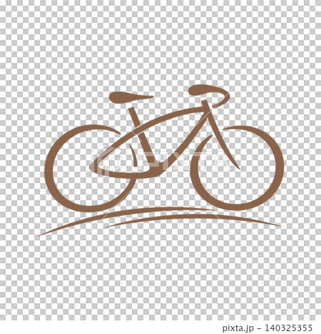 Bicycle minimalist line art style for cycling poster and wall art Bicycle minimalist line art style for cycling poster and wall art 140325355