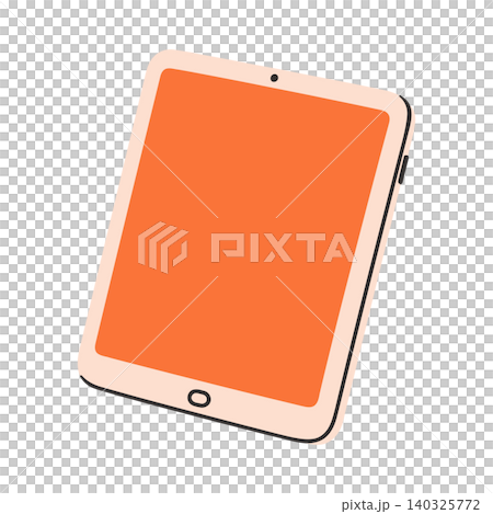 Tablet computer in flat vector style for tech illustration and website design Tablet computer in flat vector style for tech illustration and website design 140325772
