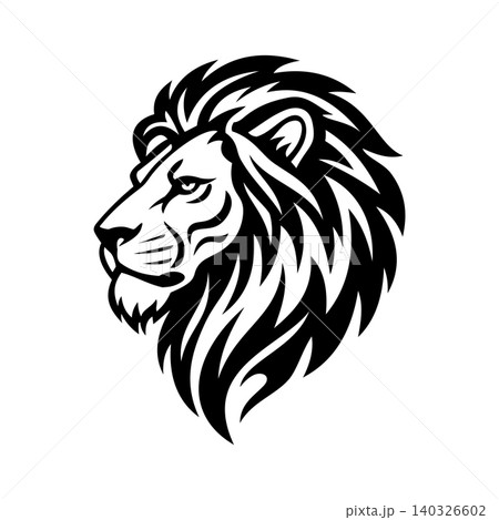 Lion Tribal Tattoo Style Illustration Vector Template Lion Tribal Tattoo Style Illustration Vector Template 140326602