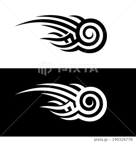 Decorative Horizontal Tribal Tattoo Ornament Vector Illustration Template Decorative Horizontal Tribal Tattoo Ornament Vector Illustration Template 140326776