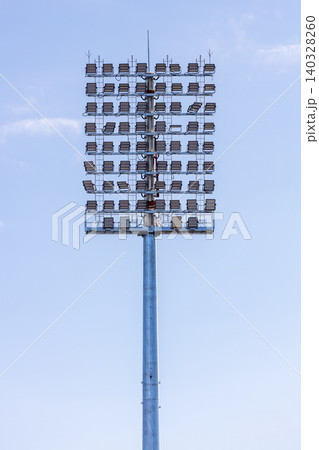 A large lighting tower at a sports stadium in Western Sydney 140328260