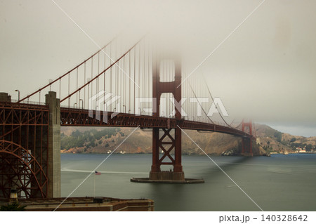 Golden Gate bridge in San Francisco in USA Golden Gate bridge in San Francisco in USA 140328642