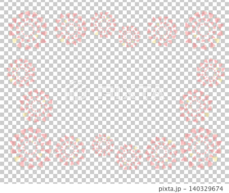 Watermelon fireworks frame 140329674