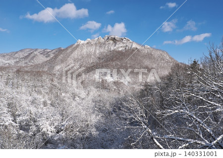 冬山の雪景色 140331001