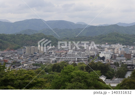 世界遺産登録を目指す琵琶湖八景の彦根城の風景 世界遺産登録を目指す琵琶湖八景の彦根城の風景 140331632