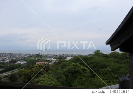 世界遺産登録を目指す琵琶湖八景の彦根城の風景 世界遺産登録を目指す琵琶湖八景の彦根城の風景 140331634