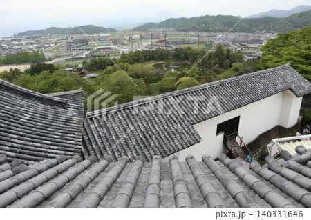 世界遺産登録を目指す琵琶湖八景の彦根城の風景 世界遺産登録を目指す琵琶湖八景の彦根城の風景 140331646