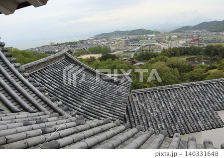 世界遺産登録を目指す琵琶湖八景の彦根城の風景 世界遺産登録を目指す琵琶湖八景の彦根城の風景 140331648