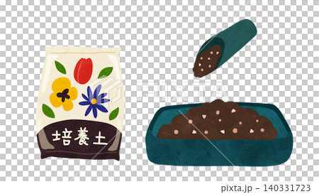 未開封の花培養土と土入れスコップとトレーのセット 未開封の花培養土と土入れスコップとトレーのセット 140331723