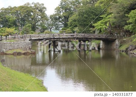 世界遺産登録を目指す琵琶湖八景の彦根城玄宮楽々園の風景 世界遺産登録を目指す琵琶湖八景の彦根城玄宮楽々園の風景 140331877