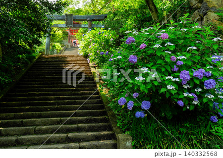 大平山神社参道石段 大平山神社参道石段 140332568