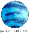 水彩イラスト　海王星 140333240