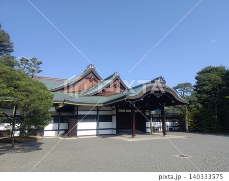 唐破風屋根が美しい日本の宮殿建築 唐破風屋根が美しい日本の宮殿建築 140333575