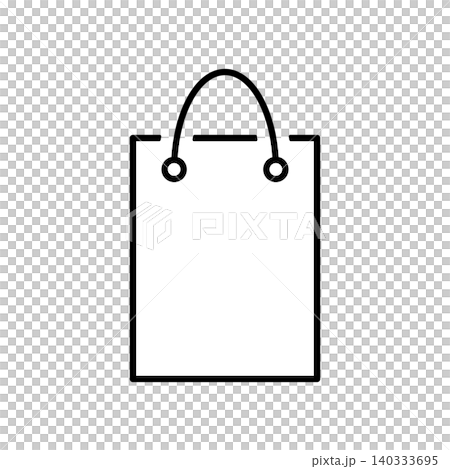 Shopping image paper bag icon Shopping image paper bag icon 140333695