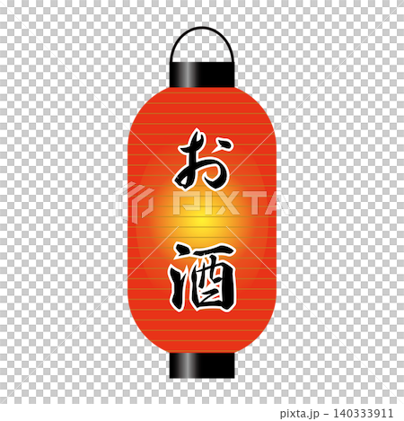 Red lanterns, sake 140333911