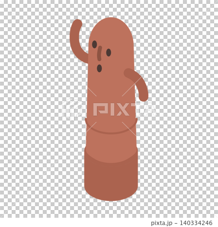 アイソメトリックイラスト:埴輪 アイソメトリックイラスト:埴輪 140334246