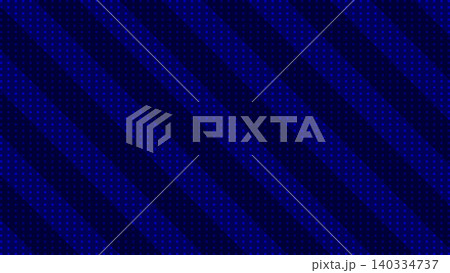 Dark blue abstract background with geometric diagonal stripes and glowing electric blue grid pattern, modern digital technology and corporate website banner design 140334737