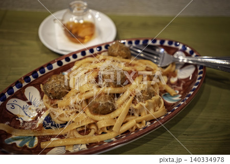 ミートボールパスタ(ポルペッティ) ミートボールパスタ(ポルペッティ) 140334978