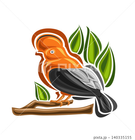 Vector illustration of Andean Cock-of-the-rock Vector illustration of Andean Cock-of-the-rock 140335155
