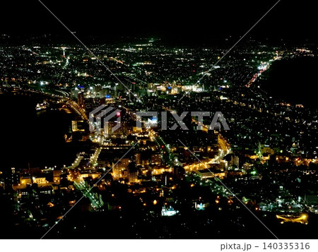 函館山からの函館 夜景 函館山からの函館 夜景 140335316