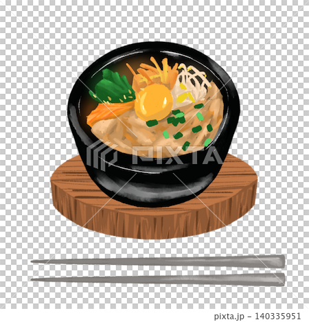 拌飯插圖 拌飯插圖 140335951