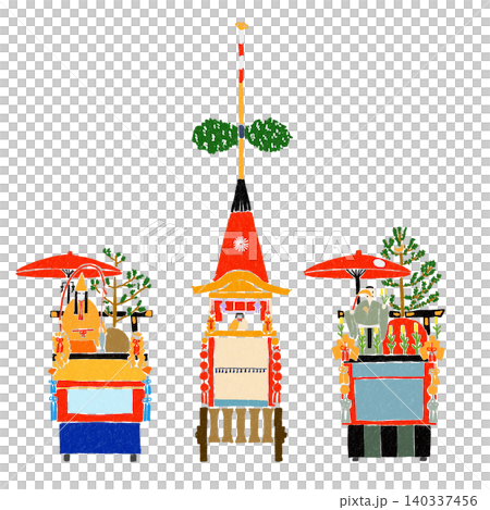 祗園祭：浦內山、菊水峰、足刈山 140337456