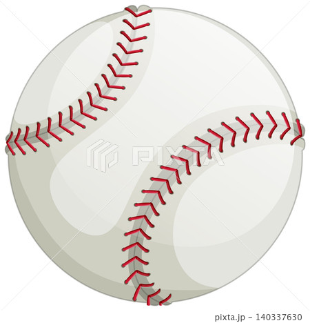 Vector Illustration of a Classic Baseball Vector Illustration of a Classic Baseball 140337630