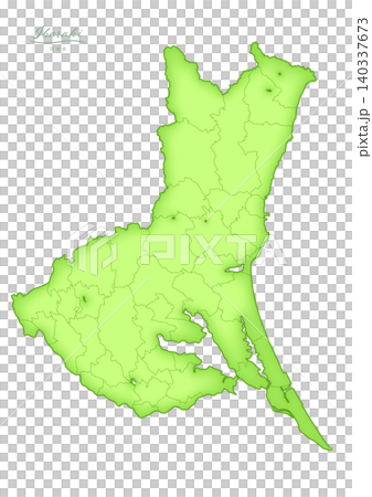 "Ibaraki Prefecture" - A series of three-dimensional maps of Japan. (Cities, towns, and villages, blank map) IBARAKI, JAPAN "Ibaraki Prefecture" - A series of three-dimensional maps of Japan. (Cities, towns, and villages, blank map) IBARAKI, JAPAN 140337673