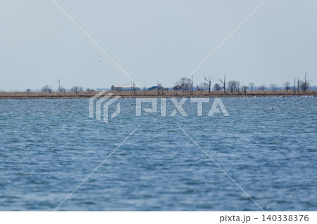 春の野付半島先端の風景 春の野付半島先端の風景 140338376