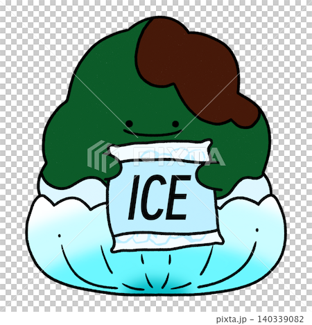 Cool shaved ice | Ice hug Cool shaved ice | Ice hug 140339082