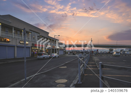 April 26 2026 Hakodate Morning Market streets quiet before dawn opening 140339676