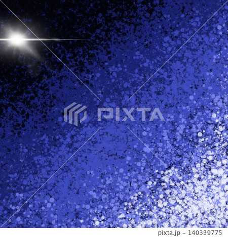和紙のような銀河のようなグラデーションと閃光の背景素材 140339775
