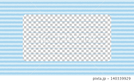 Hand-drawn style stationery frame with border (light blue) Hand-drawn style stationery frame with border (light blue) 140339929