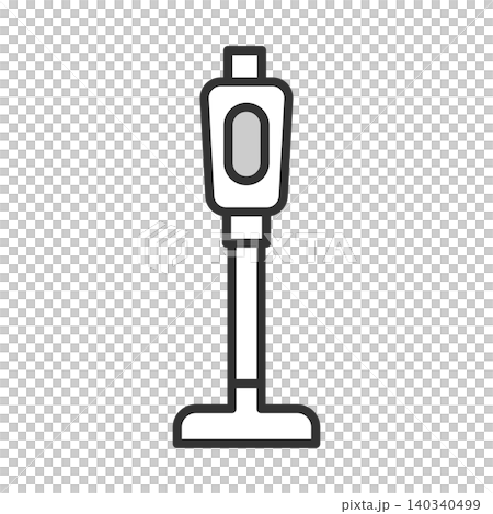 Stick vacuum cleaner icon Stick vacuum cleaner icon 140340499