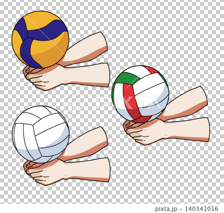 Volleyball receiving Volleyball receiving 140341016