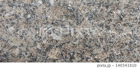 Natural granite texture with mineral patterns and polished surfaces. 140341810