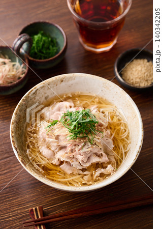 さっぱり豚しゃぶそうめん さっぱり豚しゃぶそうめん 140342205