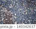 砂利 砂利道 地面 駐車場 庭 イメージ 140342637