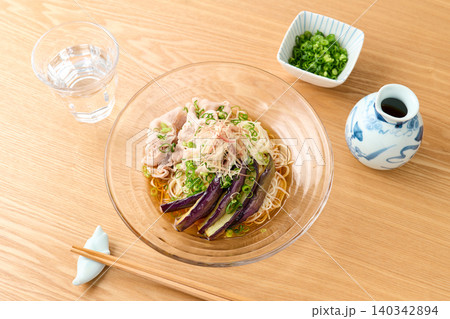 さっぱり豚しゃぶそうめん さっぱり豚しゃぶそうめん 140342894