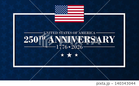 America 250 Anniversary Patriotic Background America 250 Anniversary Patriotic Background 140343044
