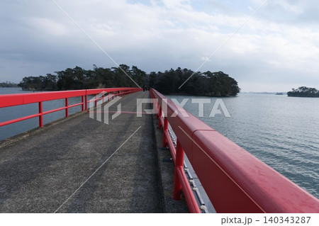 松島海岸の福浦橋 松島海岸の福浦橋 140343287