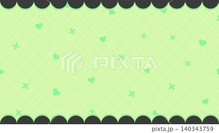 かわいいフリルとパステルカラーのポップな背景 かわいいフリルとパステルカラーのポップな背景 140343759