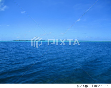 グアム 海 ジオラマ風 グアム 海 ジオラマ風 140343987